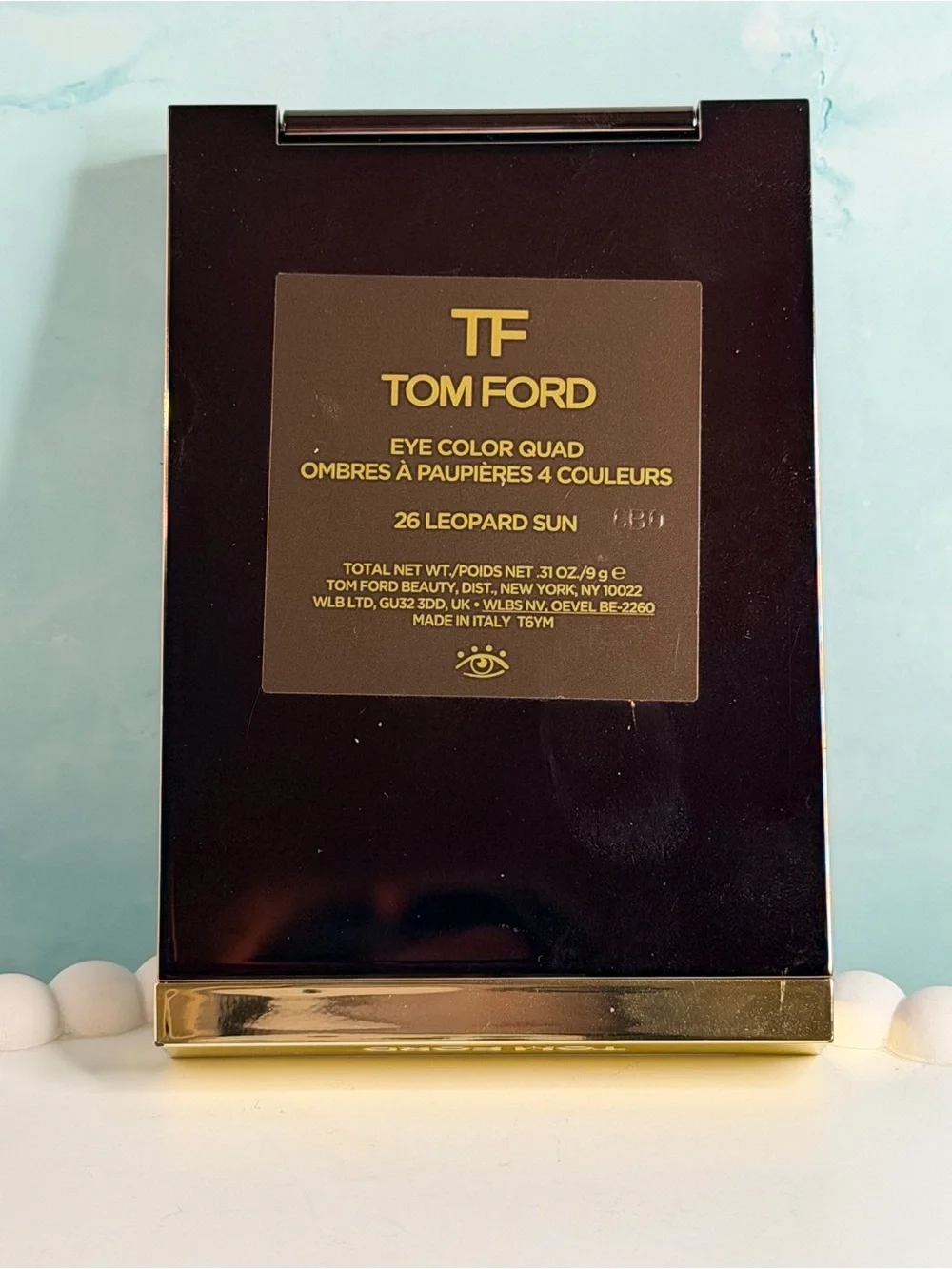 Tom Ford Eye Color Quad Eyeshadow Palette 26 Leopard Sun 0.31 oz NWOB